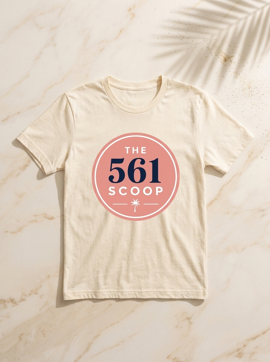 The 561 Scoop Tee - Natural